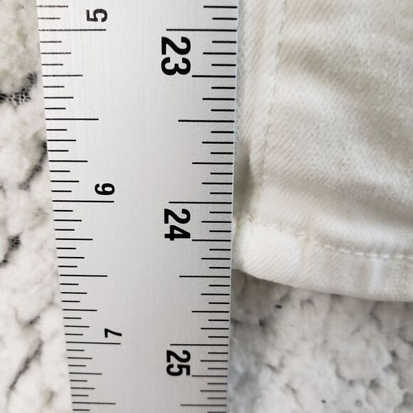 Frame Le High Flare Womens 25 White High Rise Flare Jeans Retro Chic - Picture 7 of 10